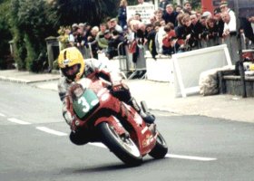 The King of The Road - Joey Dunlop who achieved an incredible treble this year. Who can beat him ?