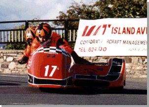 Castletown Bend at The Southern 100 in 1999